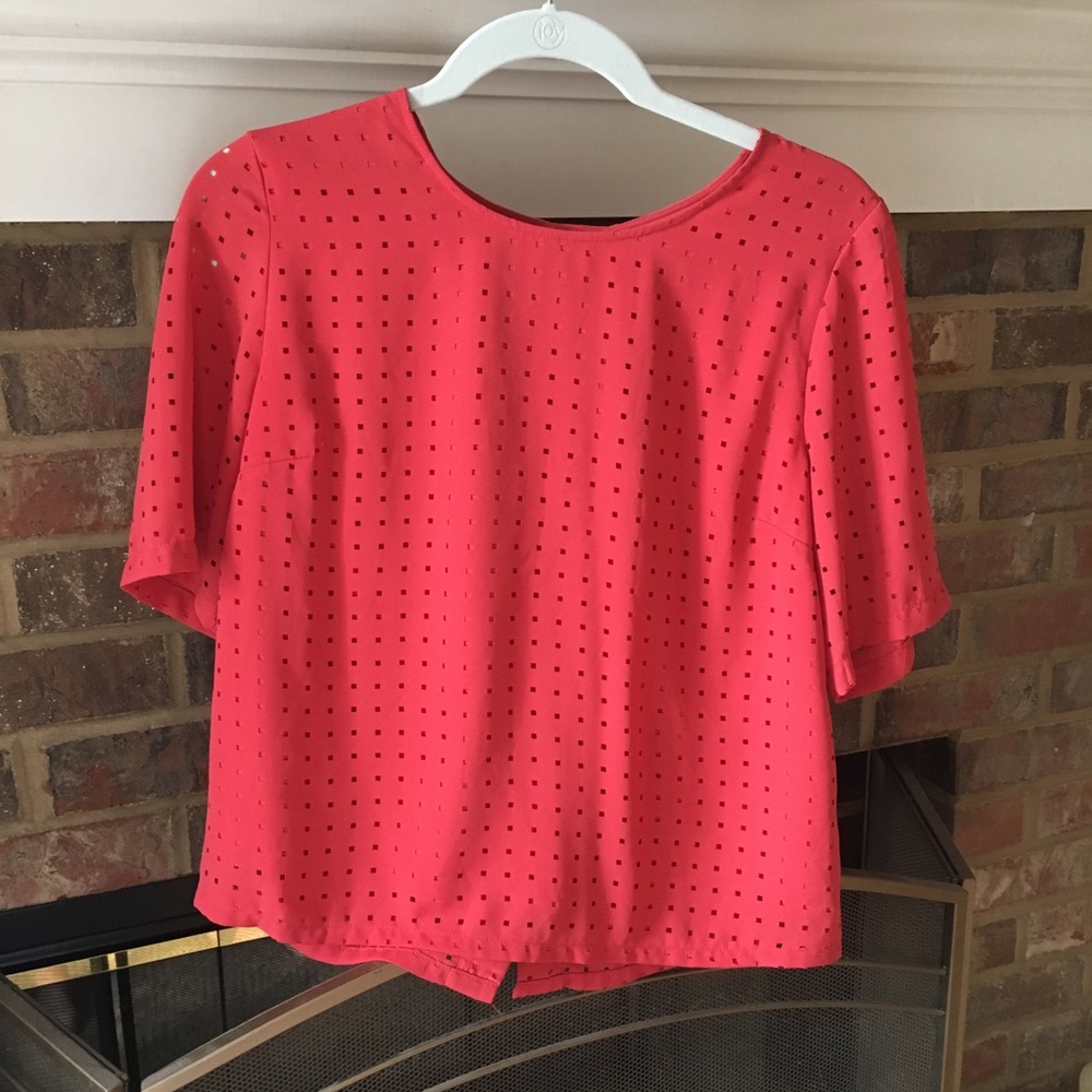 Banana Republic - Perforated Blouse